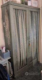 Armadio Vintage Restaurato, Guardaroba/Libreria