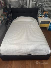 Letto contenitore 1 piazza e mezza
