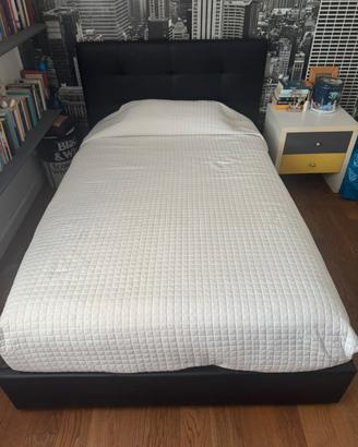 Letto contenitore 1 piazza e mezza