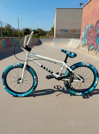 bmx Block 20" bianca - guarnitura 3 pezzi 