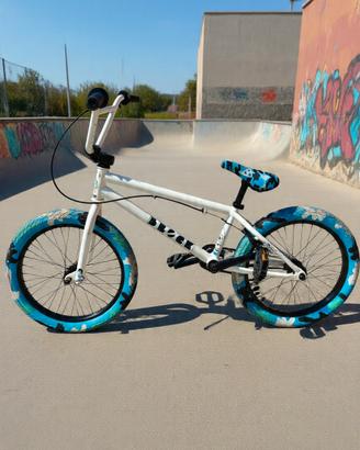 bmx Block 20" bianca - guarnitura 3 pezzi 