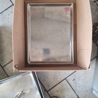 vassoi vari acciaio inox per pasticceria