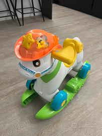 Cavallo a dondolo con ruote Chicco