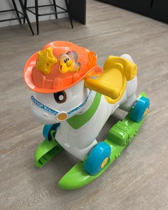 Cavallo a dondolo con ruote Chicco