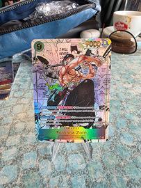 Carta da collezione One Piece olografica 