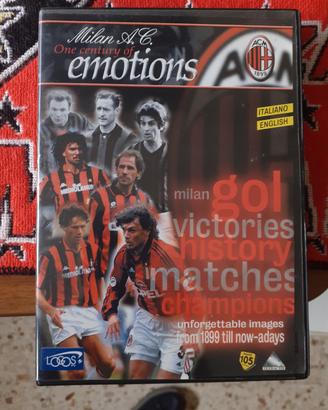 OFFICIAL DVD AC MILAN ONE CENTURY OF EMOTIONS 
