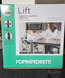 Seggiolino alzabimbo pieghevole Foppapedretti