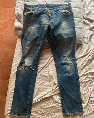 Dsquared2 jeans uomo tg 52