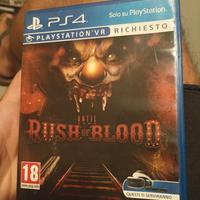 da collezione privata until dawn rush of Blood ps4