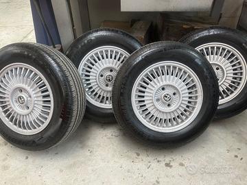 Alfa romeo alfetta cerchi originali e pneumatici