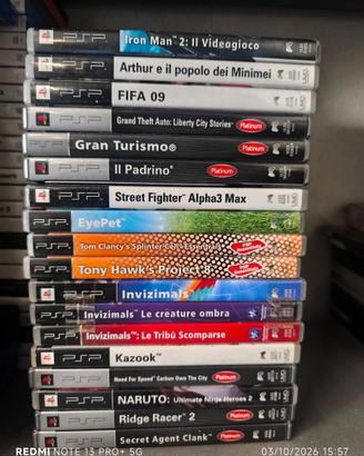 Giochi psp - psvita - Wii - xboxone