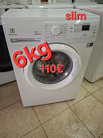 Lavatrice Rex 6kg slim 1000 giri di centrifuga 