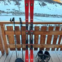 Attrezzatura da sci completa