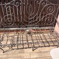 Struttura divano da giardino