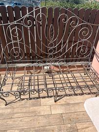 Struttura divano da giardino