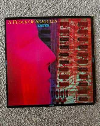 Vinile A FLOCK OF SEAGULLS LP LISTEN 1°ST ORIG