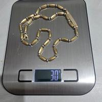 collana oro 18 kt 750 Chimento lunga 50cm