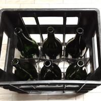 Cassetta  portabottiglie+6 Bottiglie Magnum 1,5L
