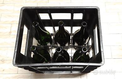 Cassetta  portabottiglie+6 Bottiglie Magnum 1,5L