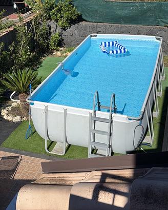 piscina 4 59x2,70x 1,22 +robottino