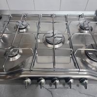 Piano cottura in acciaio