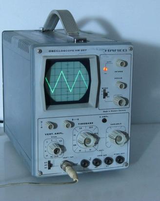 Oscilloscopio Valvolare,funzionante, HAMEG HM 207