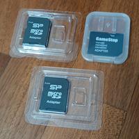 Quattro adattatori nuovi per micro SD 