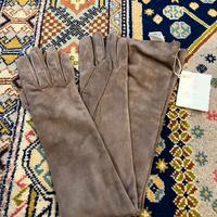 Guanti lunghi - Brunello Cucinelli - M - Fango NEW