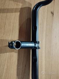 manubrio carbonio 