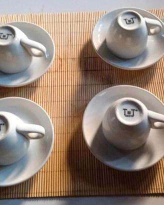 Set 4 tazzine più piattino T&T Tablet Top