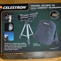 Telescopio celestron 70mm