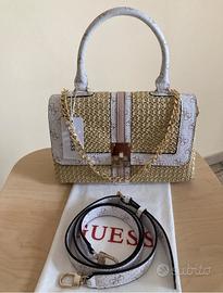 Borsa in paglia Guess