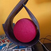 Set lampadario e 2 abat jour in bambù