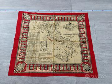 Fazzoletto Circoscrizioni Militari d'Italia 1884