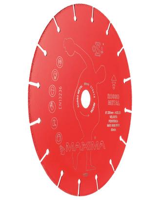 Disco Diamantato 115 Rosso Metal Maxima