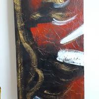 Dipinto su tela alta