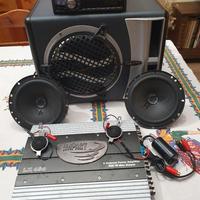 impianto car stereo completo 