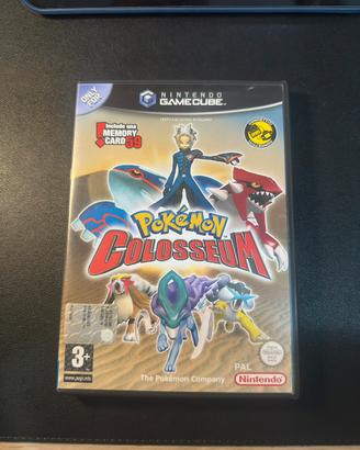 Pokemon colosseum nintendo gamecube completo ITA