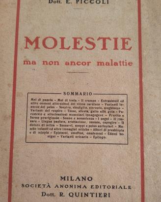 "Molestie" editore Piccoli del 1920 coppia  rara