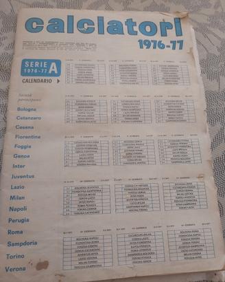 album calciatori 1976-77  panini