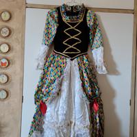 Vestito sartoriale Arlecchina