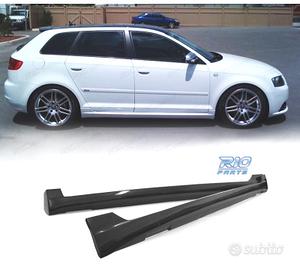 PROFILI LATERALI AUDI A3 8PA SPORTBACK 03-11 LOOK 