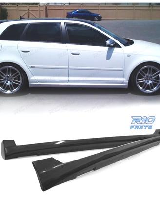 PROFILI LATERALI AUDI A3 8PA SPORTBACK 03-11 LOOK 