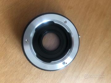 Adattatore obiettivo Minolta per Canon