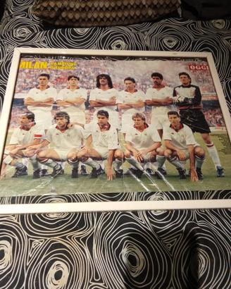 poster Milan delle leggende 88/89