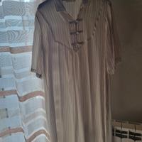 Vestaglia e camicia da notte in seta