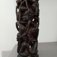 Statuetta africana in ebano Makombe art