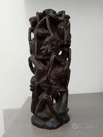 Statuetta africana in ebano Makombe art