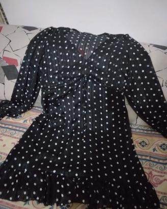 vestito nero pois