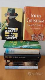 8 libri - Grisham - Reicks - LaCarrè - 5 euro